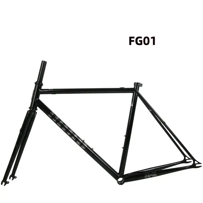 SENICA-Cadre de vélo de piste en acier molybdène, cadre de vélo à vitesse unique, cadres de vélo Fix