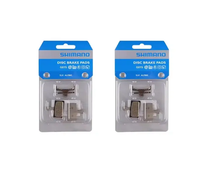 Plaquettes de frein SHIMANO pour VTT, vélos de route et vélos à freins à disque G01S