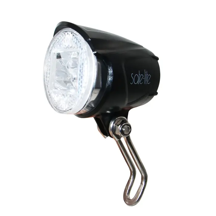 Lumière de vélo électrique 40 LUX 6-48V, phare de vélo électrique ISO 6721-1 StVZO ECE avec réflecte