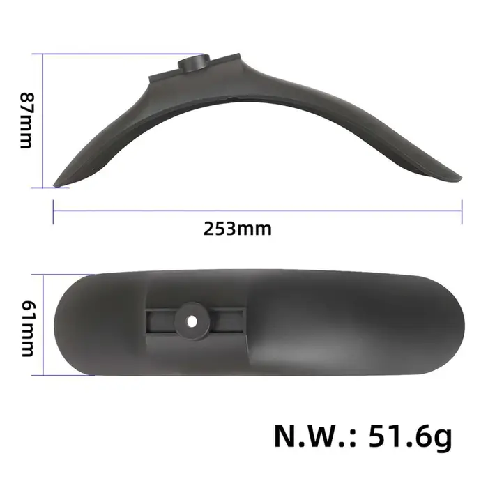 Garde-boue pour trottinette électrique Xiaomi 4 Lite 2ème génération