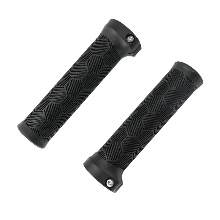 Poignées de guidon de vélo en caoutchouc ODI 130 mm antidérapantes