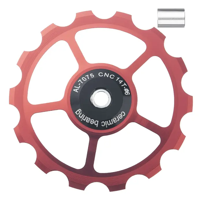 Galet de dérailleur arrière de vélo VTT à roulement céramique