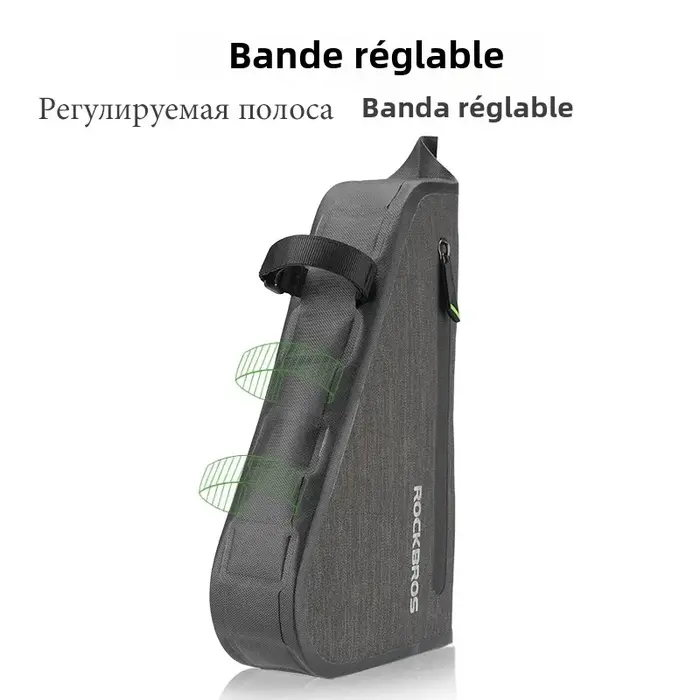 Sac triangulaire de vélo portable