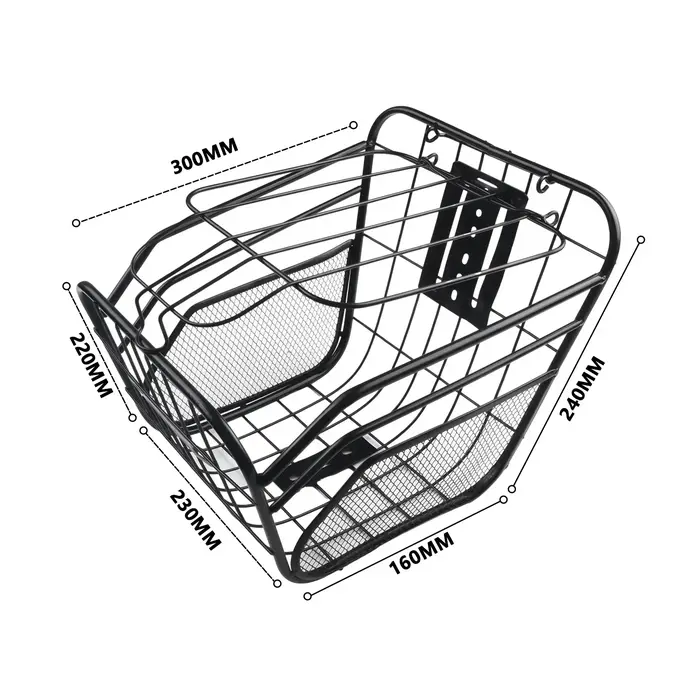 Mir en métal robuste pour vélo électrique et trottinette