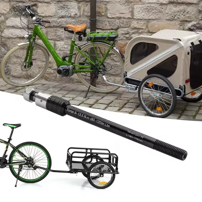 Remorque de vélo en alliage d'aluminium