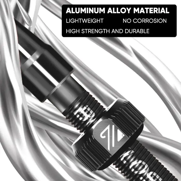 BUCKLOS Valve Tubeless de vélo 40/44/55/60/65/80/100mm