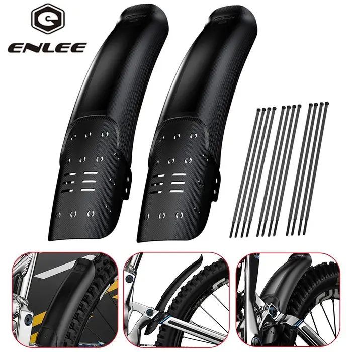 1/2 pièces ENLEE vélo coque dure garde-boue