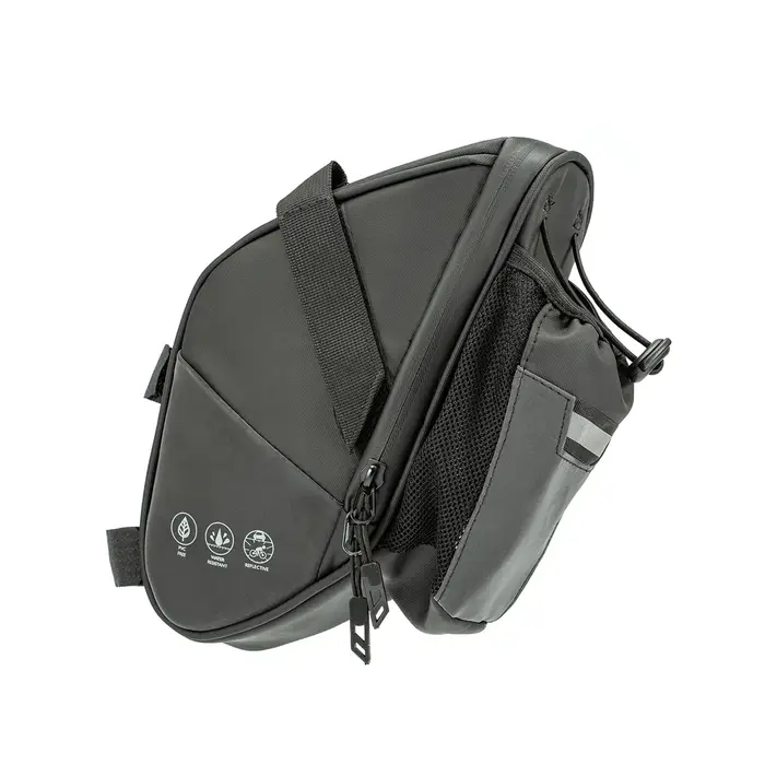 Sac de selle de vélo étanche, sac de rangement sous le siège arrière de vélo, poche pour bouteille d'eau, pochette de cyclisme pour vtt, vélo de route de montagne 1,5 l