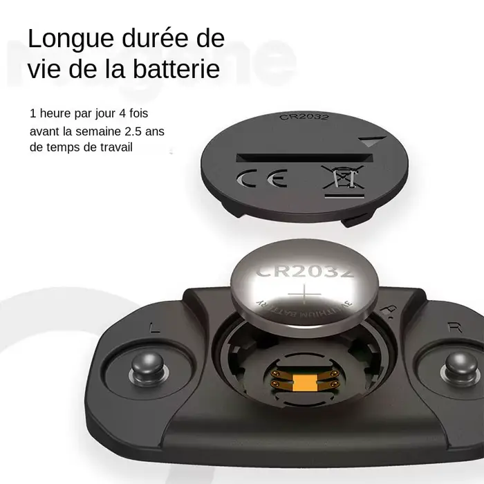 Magene Capteur de Fréquence Cardiaque avec Sangle de Poitrine