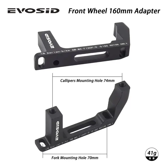 EVOSID – adaptateur de frein à montage plat pour vélo de gravier