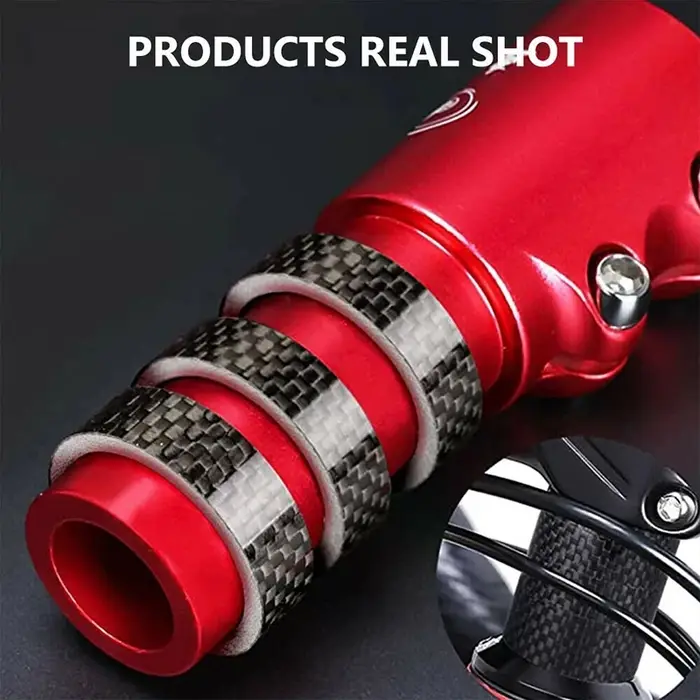 BUCKKubBike-Rondelle de casque en fibre de carbone, entretoise de tige flexible, tige de vélo de rou