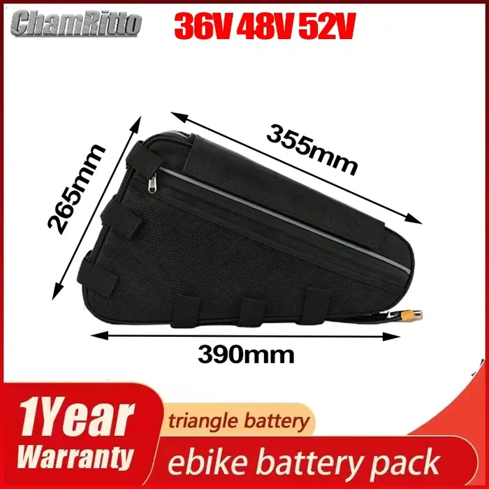 Batterie triangulaire pour vélo électrique