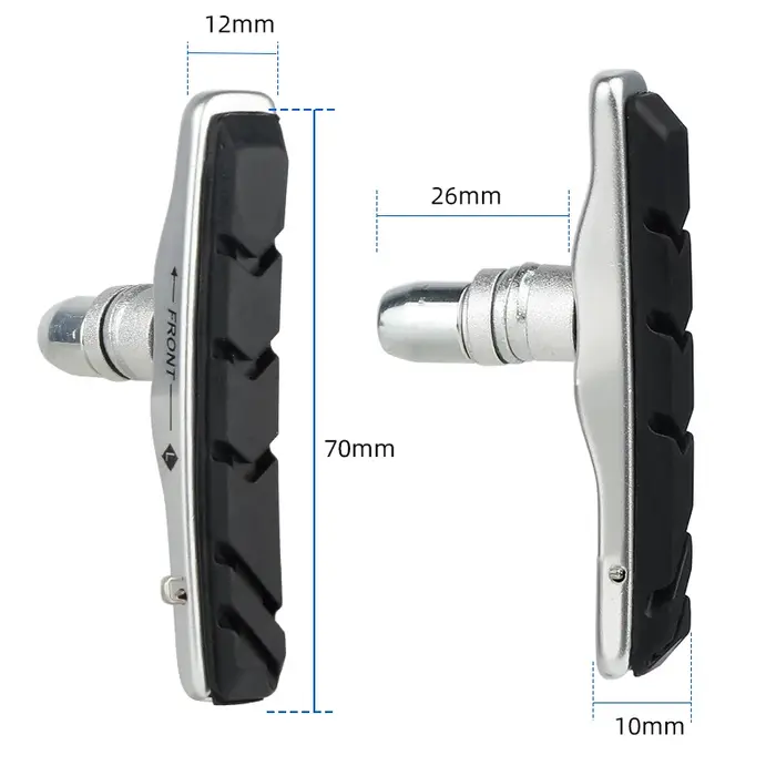 Deemount qualité v-plaquettes de frein vtt vélo de montagne 72mm étrier de frein en aluminium. Chaus