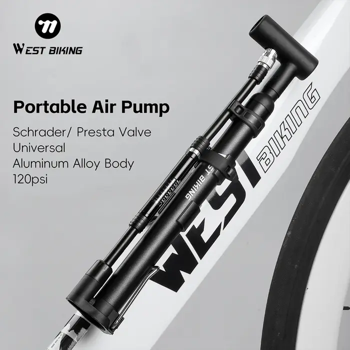WEST BIKING – pompe à vélo Portable haute pression