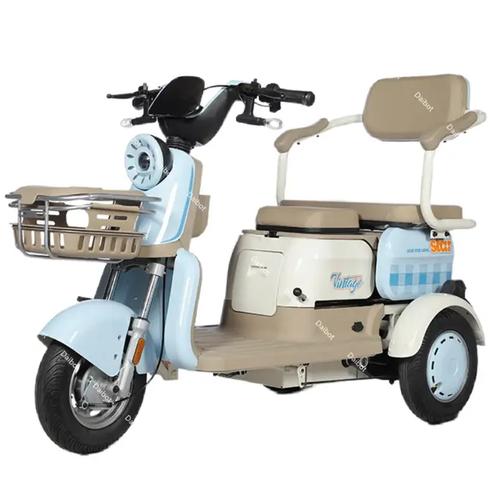 Scooter de mobilité électrique pour enfants et hommes, tricycle électrique injuste pour adultes, sys