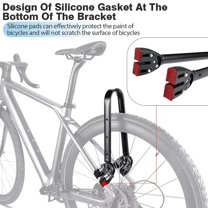 Porte-bagages de vélo en alliage d'aluminium