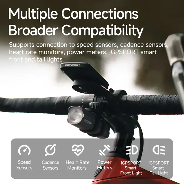 IGPSPORT BSC100Max ordinateur de vélo GPS compteur de vitesse