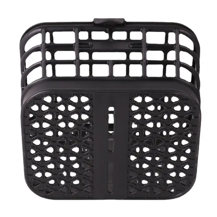 Mir avant pour vélo électrique, grande capacité, anti-extrusion, poignées en matériau PC noir, avec couvercle