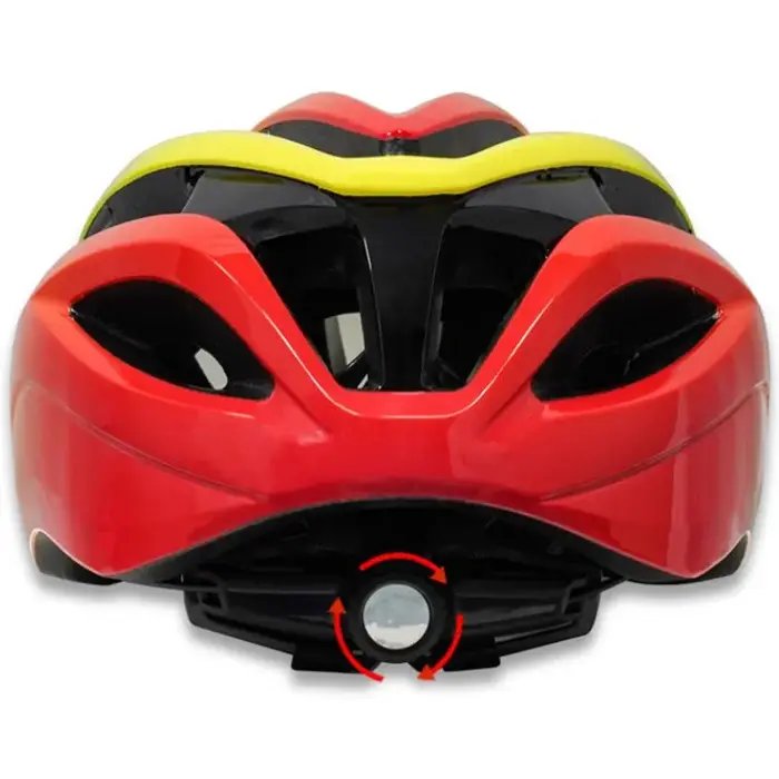 Casque de cyclisme de couleurs dégradées colorées