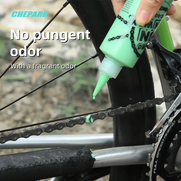 Chepark 120ML chaîne de vélo cireux entretien huile gicler vtt