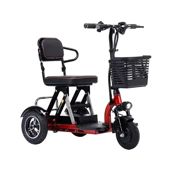 Tricycle électrique pliable pour adultes