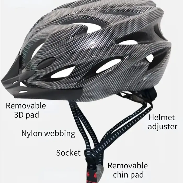 Casque de vélo unisexe pour adultes