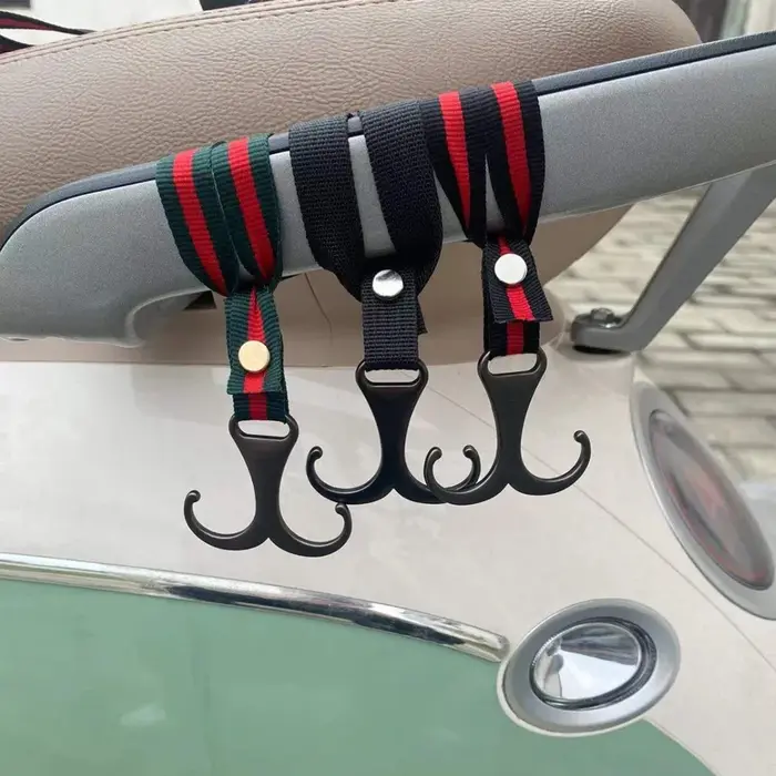 Barre à main pour moto et vélo électrique, avec Double crochets, crochet de rangement pour casque, sac à bagages, support de suspension