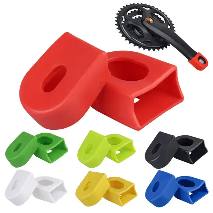 Juste de protection en silicone pour pédalier de vélo