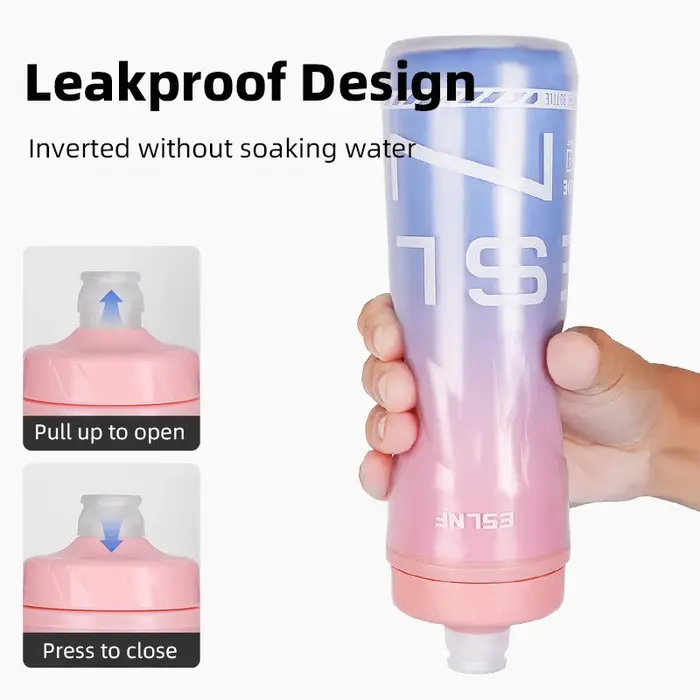 Bouteille d'eau isolée pour vélo de route