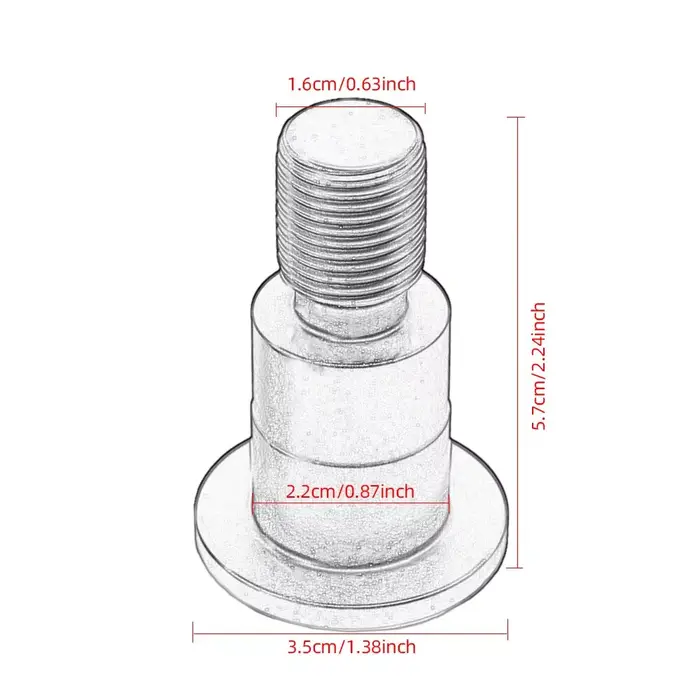 Adaptateur de rétroviseur d'extrémité de barre de moto