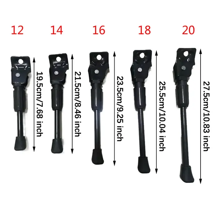Béquille de vélo pour enfants pour roue de vélo de 12 14 16 18 pouces