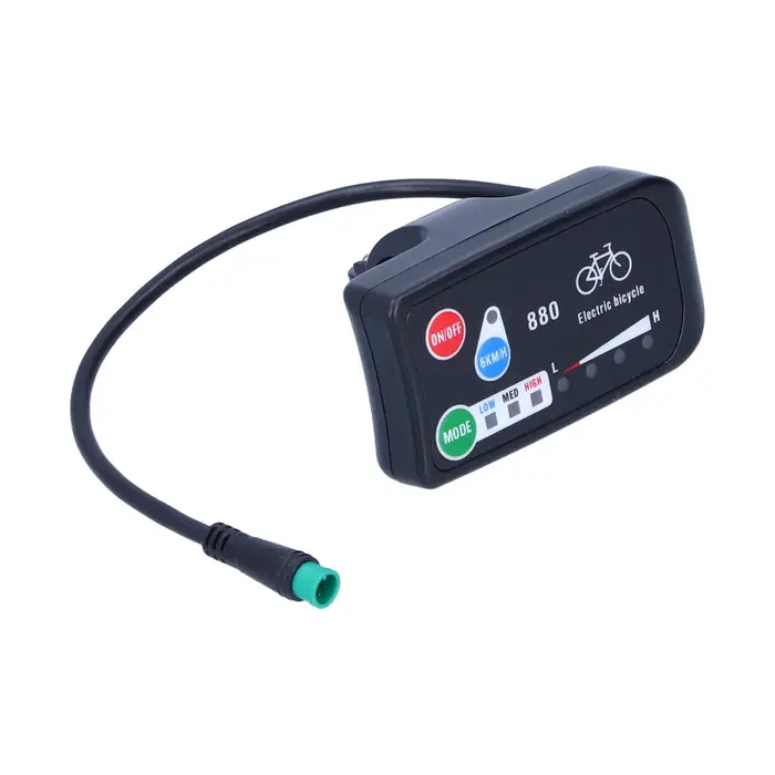Compteur d'affichage pour vélo électrique, affichage Estretching, accessoires de vélo, KT-LED880, 36