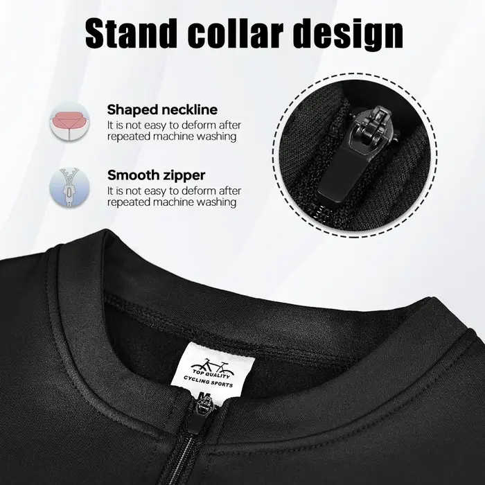X-TIGER Veste de cyclisme d'hiver pour homme en polaire thermique Chemise de vélo VTT Ciclismo Maillot