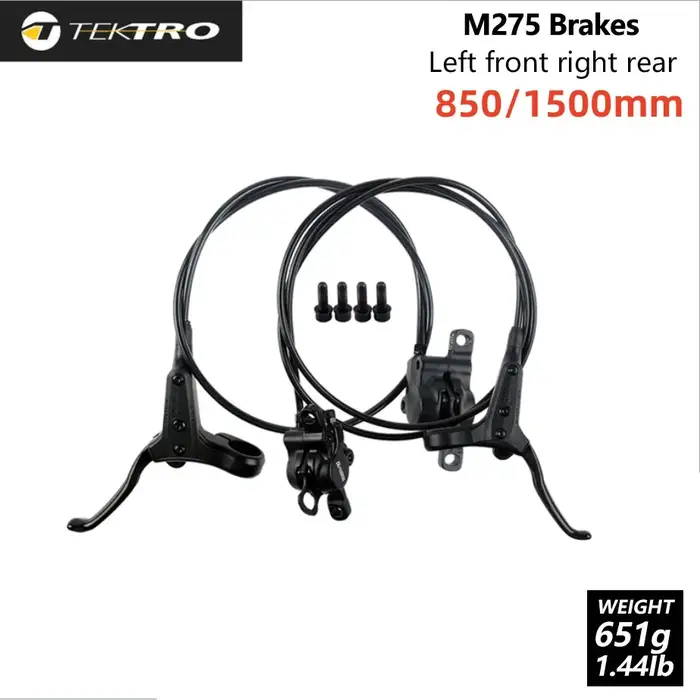 TEKTRO HD-M275 VTT jeu de freins à disque hydrauliques avant arrière câble interne vtt niveau de frein 160/180/203mm levier de Rotor