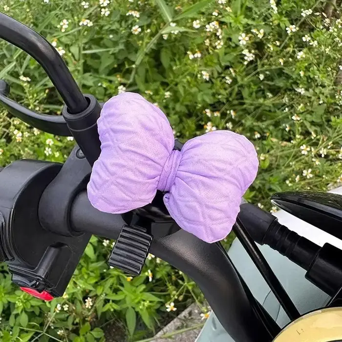 Cloche de vélo à nœud papillon mignon pour enfants filles et garçons