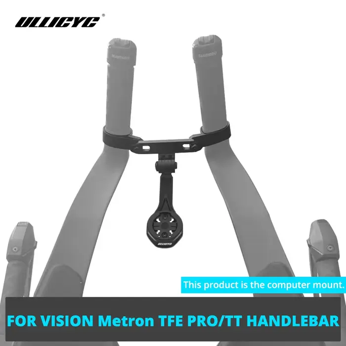 Support de compteur de vélo en aluminium pour Vision TFE Metron Pro Triathlon TT, guidon pour GOPRO Garmin Wahoo Bryton IGPS