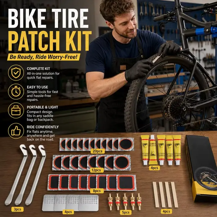 Kit de réparation de pneus de vélo