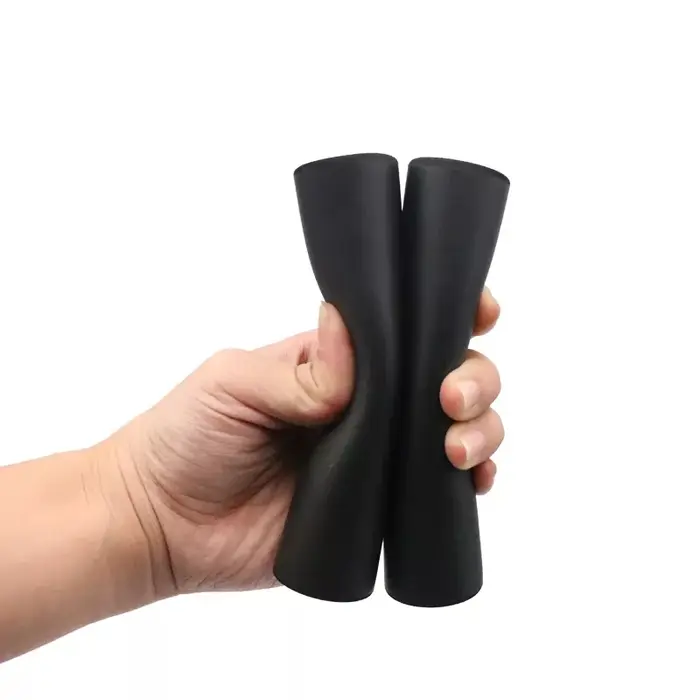Poignées de vélo coordonnantes en silicone éponge souple