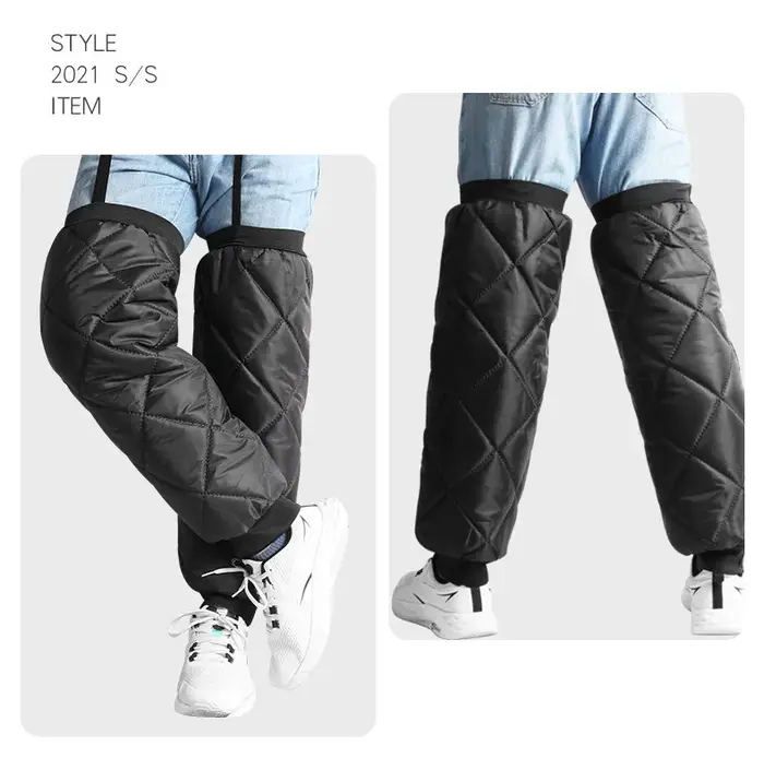 Genouillères et protections de jambes de moto d'hiver