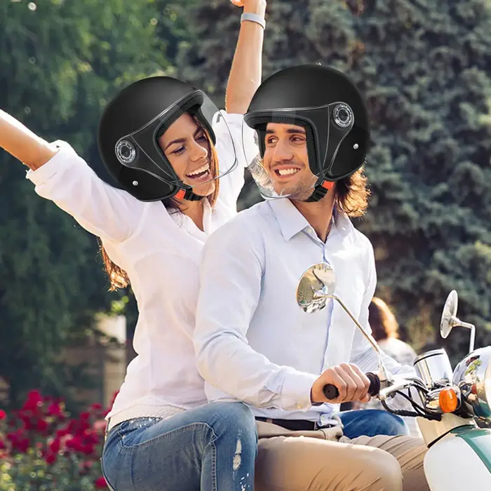 Chapeau de sécurité d'équitation pour scooter