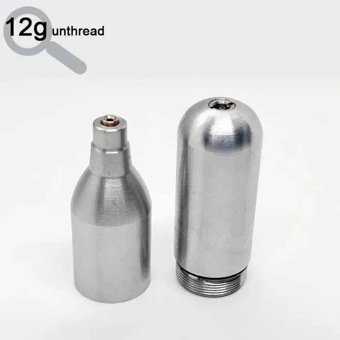 Cylindre de co2 Rechargeable 12g 16g cartouches de CO2 recharge gonfleur de CO2 pour pneus de vélo é