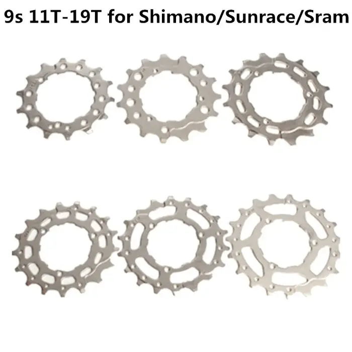 Tout nouveau pignon de volant d'inertie de Cassette de vélo de montagne à 9 vitesses 9S vtt 11T 12T 13T 14T 17T 20T 23T 36T convient à SHIMANO SRAM Sunrace