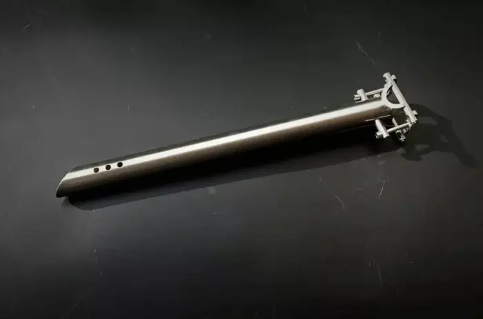 Tige de selle de vélo en titane modèle Balance 27,2 ou 31,6 mm 350 400 mm