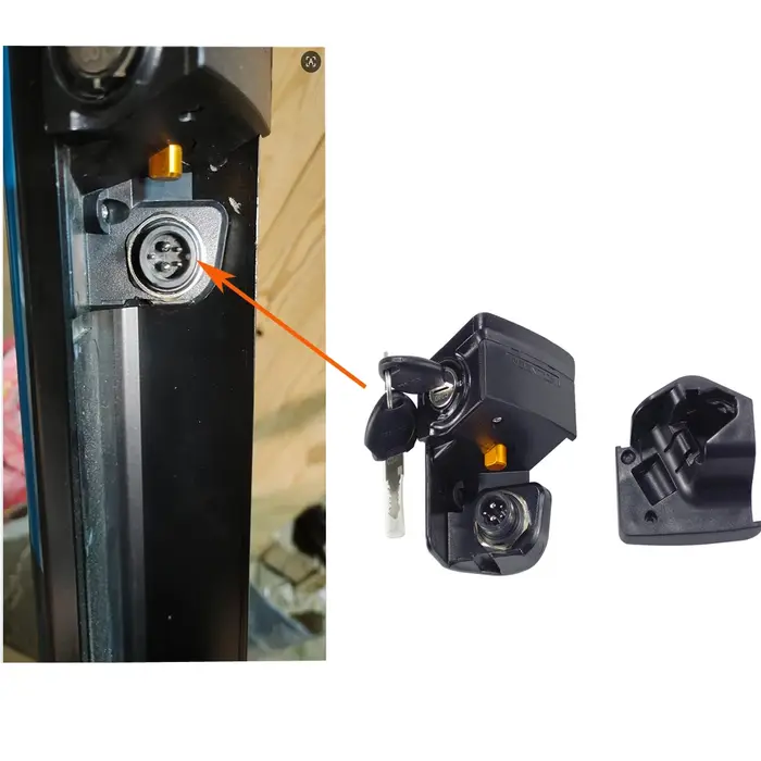 Support de batterie pour vélo électrique Dorado NCM Magnum Metro