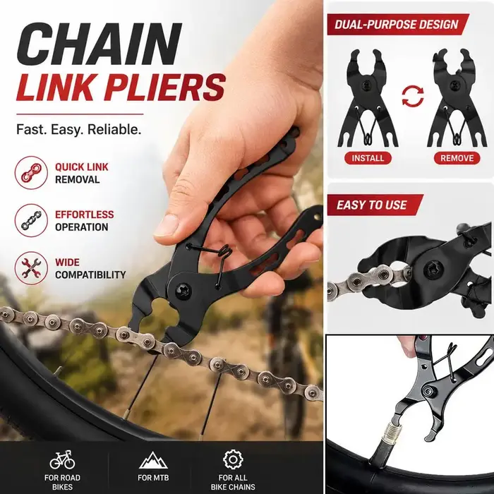Pince à chaîne de vélo