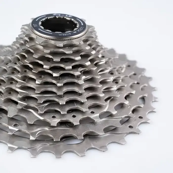 Cassette de vélo de route ZRACE 12 vitesses en acier et alliage d'aluminium pour transmission fluide sur route avec rapports 11-34T