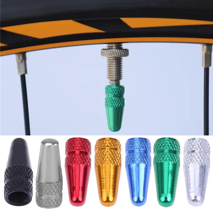 Capuchons de assujeten aluminium pour assujetPresta de vélo, accessoires de haute pression, document