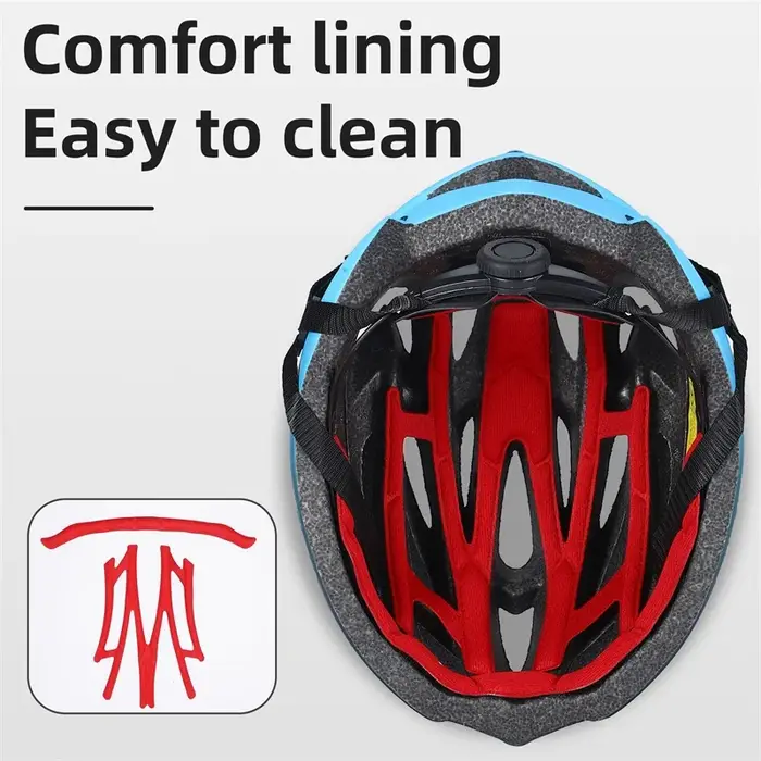 Casque de vélo léger WEST BIKING en coque PC et EPS haute densité pour route VTT et triathlon avec design dégradé de couleur unisexe