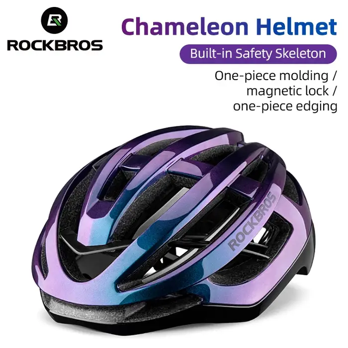 Casque de vélo aérodynamique une pièce