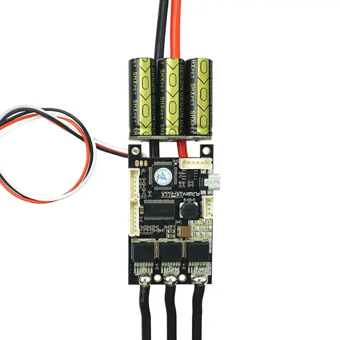 Contrôleur de vitesse électrique Flipsky FSESC 4.12 50A pour conversion skateboard électrique et e-scooter noir haute performance VESC